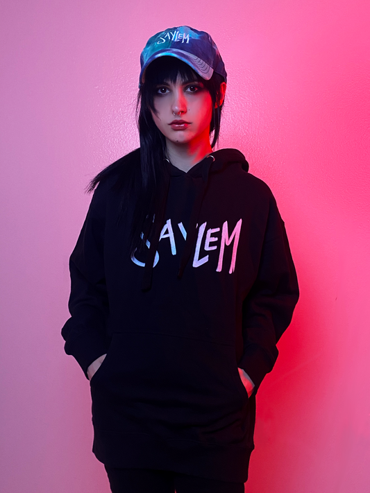 Saylem Handwritten Logo Tie Dye Hat