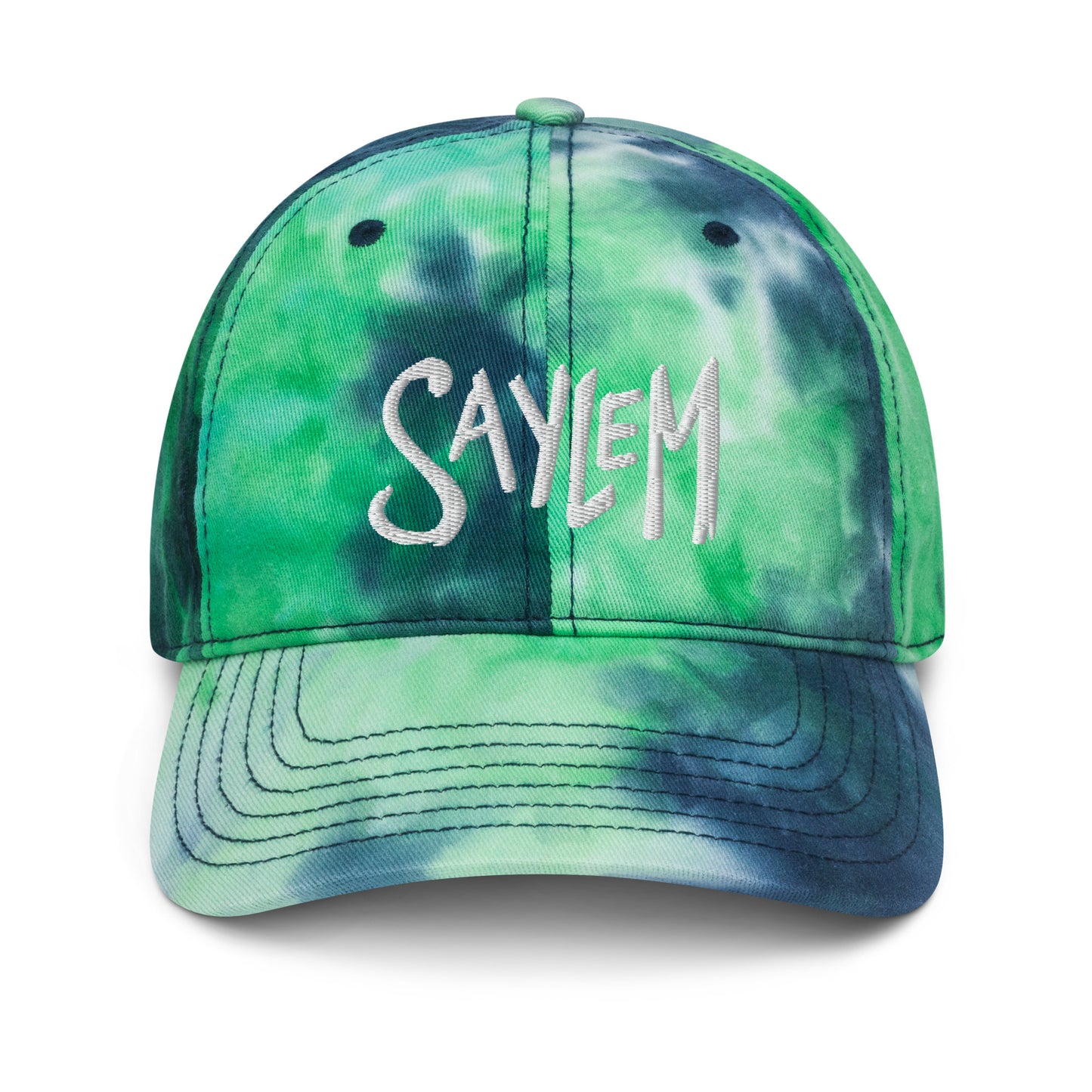 Saylem Handwritten Logo Tie Dye Hat